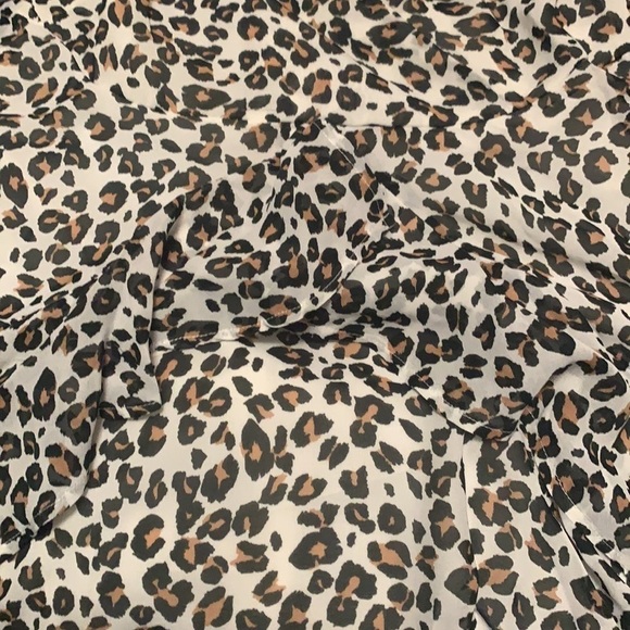 Myra leopard ruffle dress, adjustable straps - Picture 8 of 9